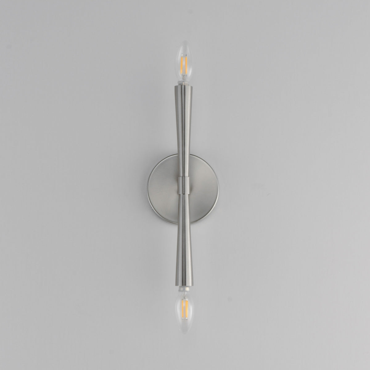 Maxim - 24620SN - Two Light Wall Sconce - Rome - Satin Nickel