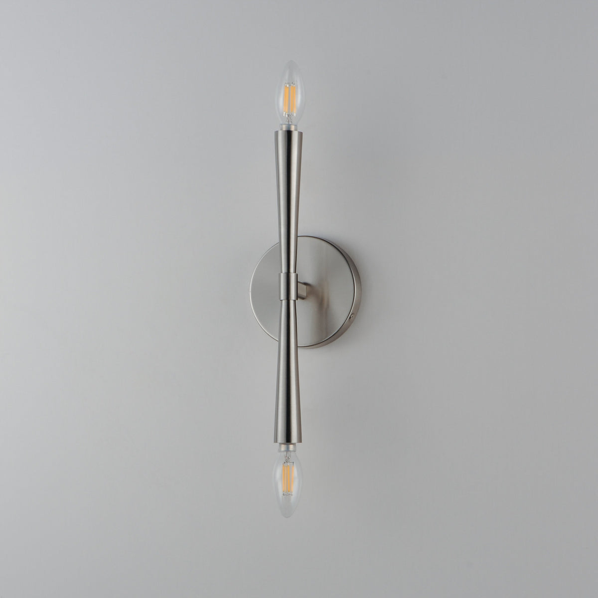 Maxim - 24620SN - Two Light Wall Sconce - Rome - Satin Nickel