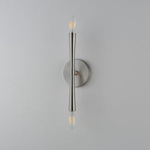 Maxim - 24620SN - Two Light Wall Sconce - Rome - Satin Nickel