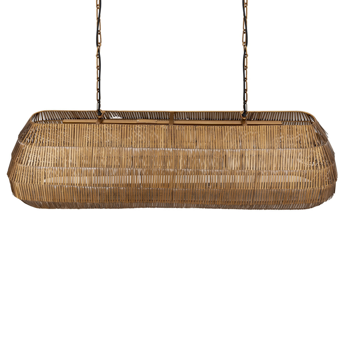 Maxim - 29185AB - Five Light Linear Pendant - Gilda - Antique Brass