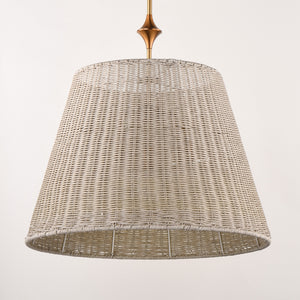 Maxim - 21488WWTNAB - Three Light Pendant - Baja - Natural Aged Brass