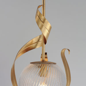 Maxim - 28712CRGL - One Light Pendant - Firenze - Gold Leaf