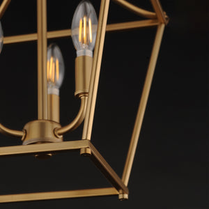 Maxim - 25313NAB - Three Light Pendant - Clifton - Natural Aged Brass