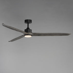 Maxim - 88833WTBKGWD - 72" Ceiling Fan - Woodwind - Black