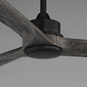 Maxim - 88833WTBKGWD - 72" Ceiling Fan - Woodwind - Black