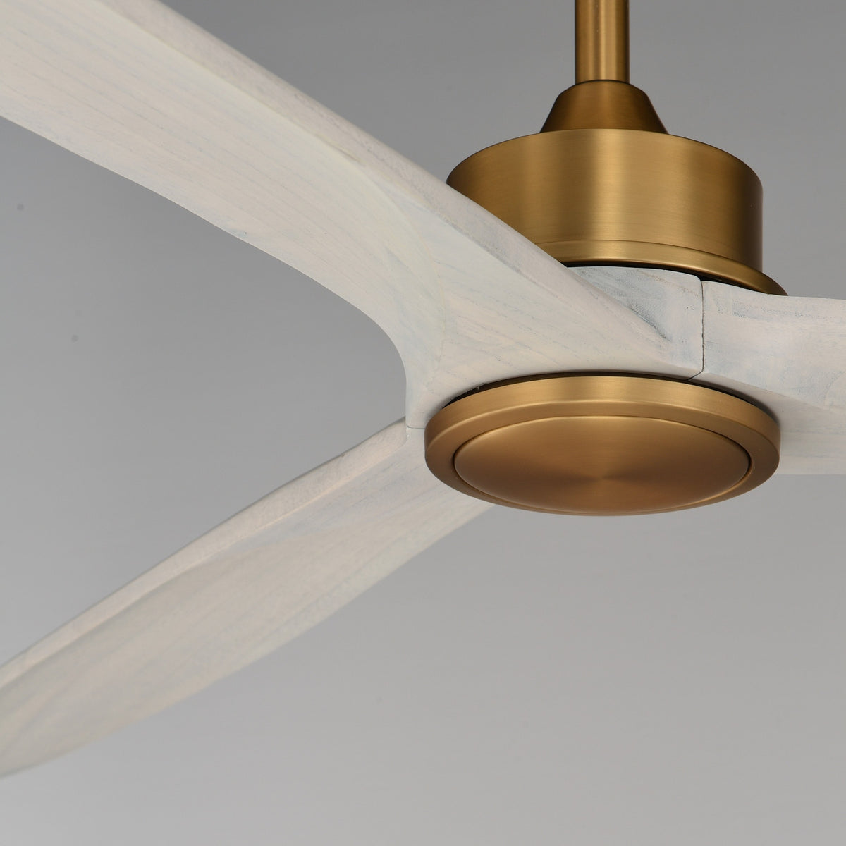 Maxim - 88833WTNABWWT - 72" Ceiling Fan - Woodwind - Natural Aged Brass