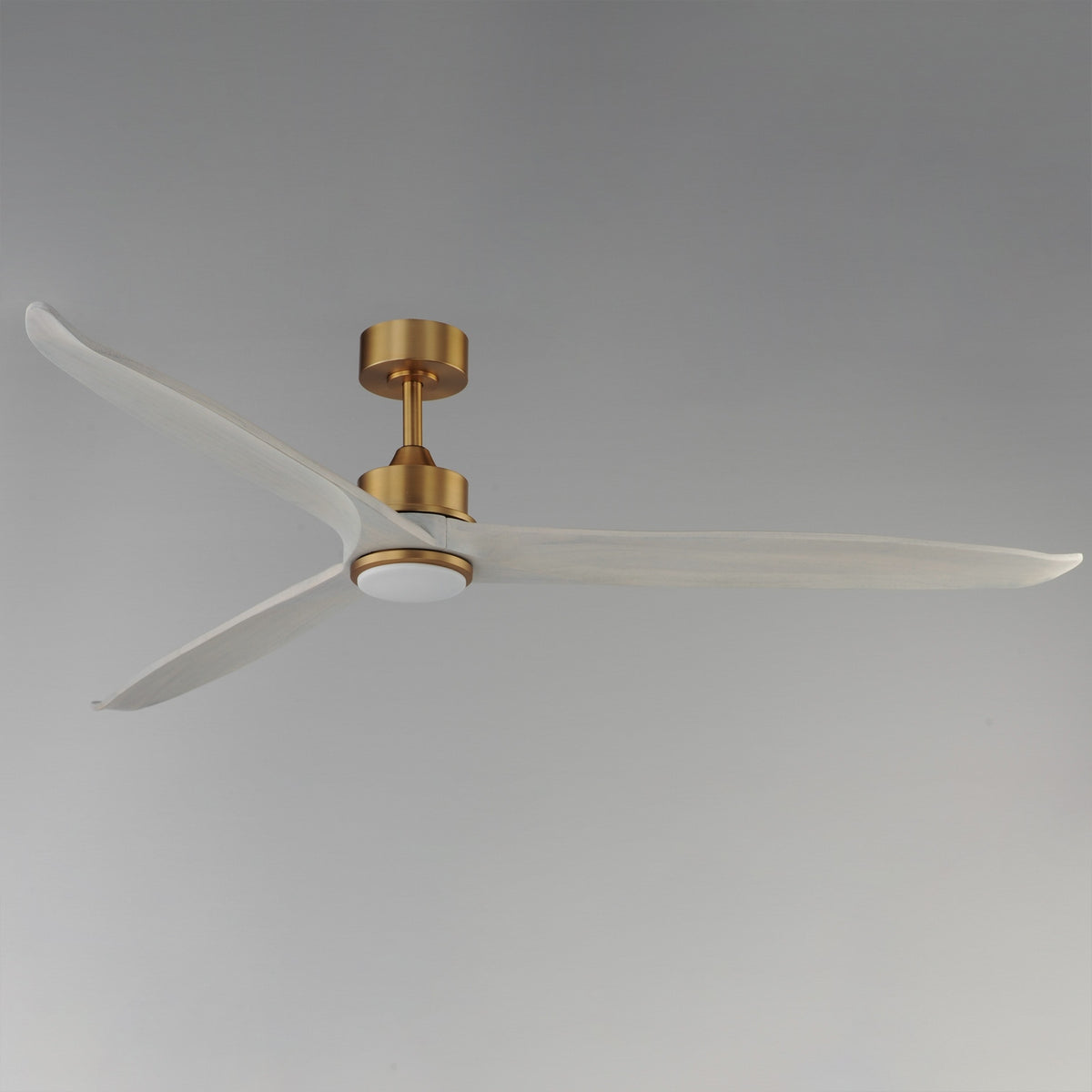 Maxim - 88833WTNABWWT - 72" Ceiling Fan - Woodwind - Natural Aged Brass