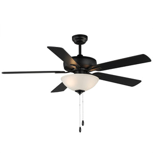 Maxim - 88936SWBK - 52" Ceiling Fan - Super-Max - Black