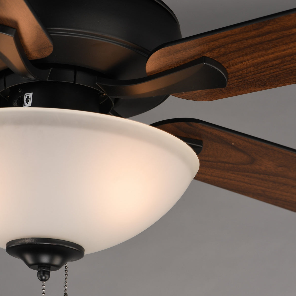 Maxim - 88936SWBK - 52" Ceiling Fan - Super-Max - Black