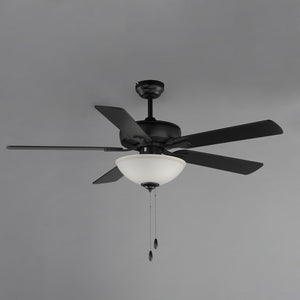 Maxim - 88936SWBK - 52" Ceiling Fan - Super-Max - Black