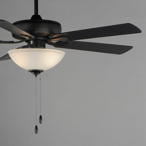 Maxim - 88936SWBK - 52" Ceiling Fan - Super-Max - Black