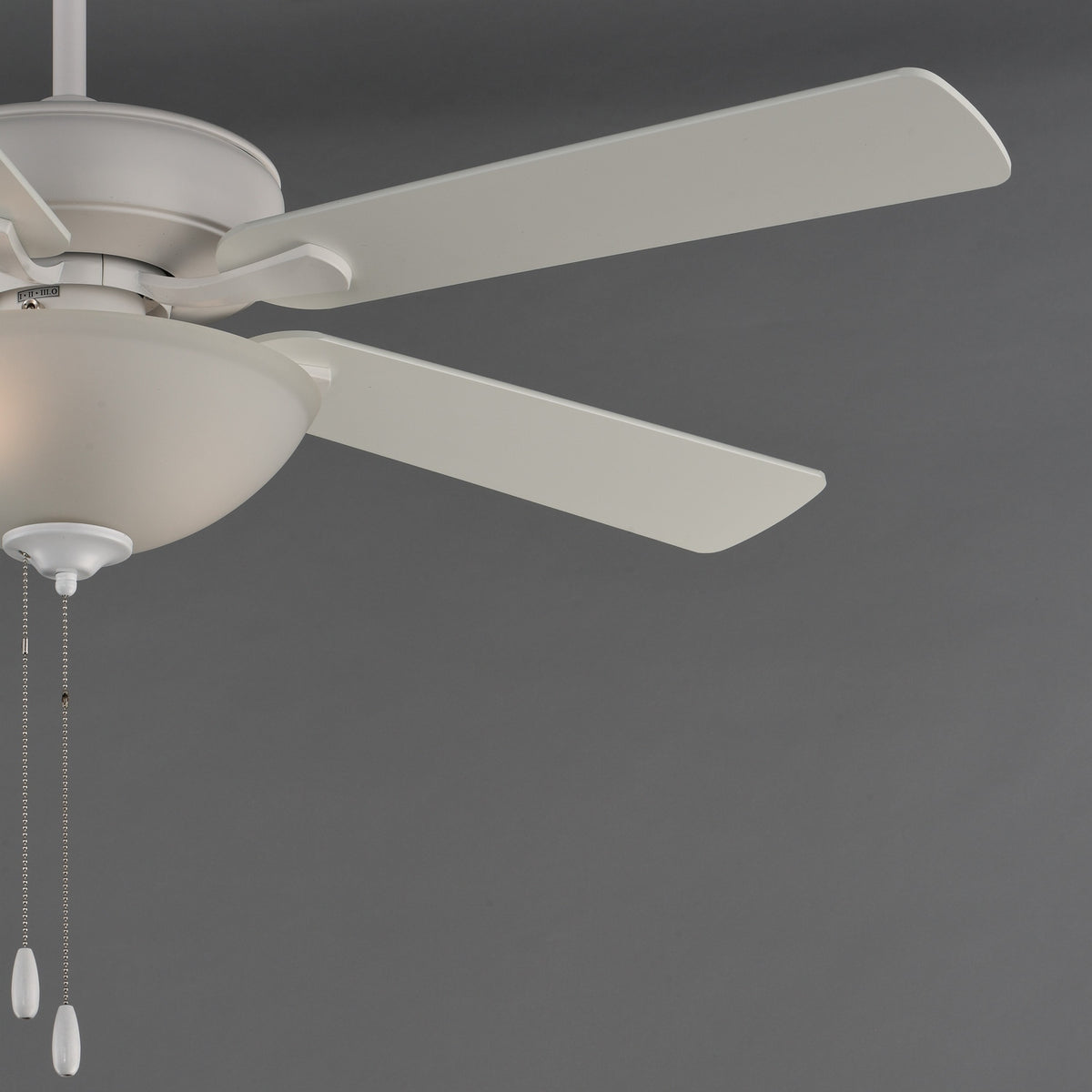 Maxim - 88936SWMW - 52" Ceiling Fan - Super-Max - Matte White