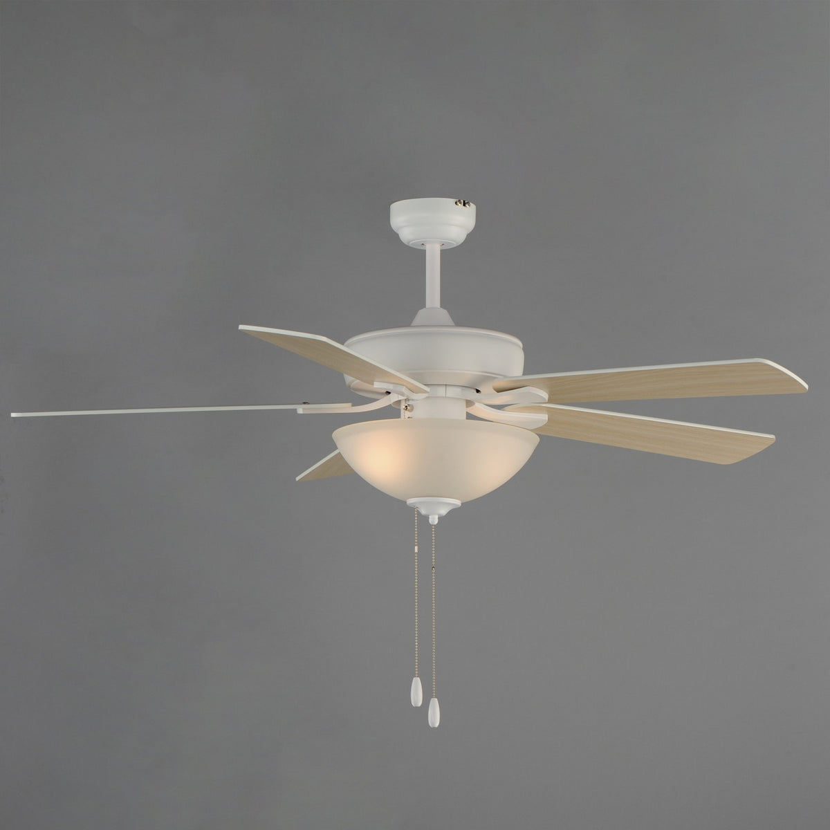Maxim - 88936SWMW - 52" Ceiling Fan - Super-Max - Matte White
