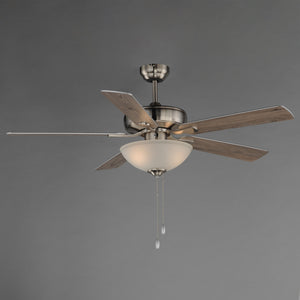 Maxim - 88936SWSN - 52" Ceiling Fan - Super-Max - Satin Nickel
