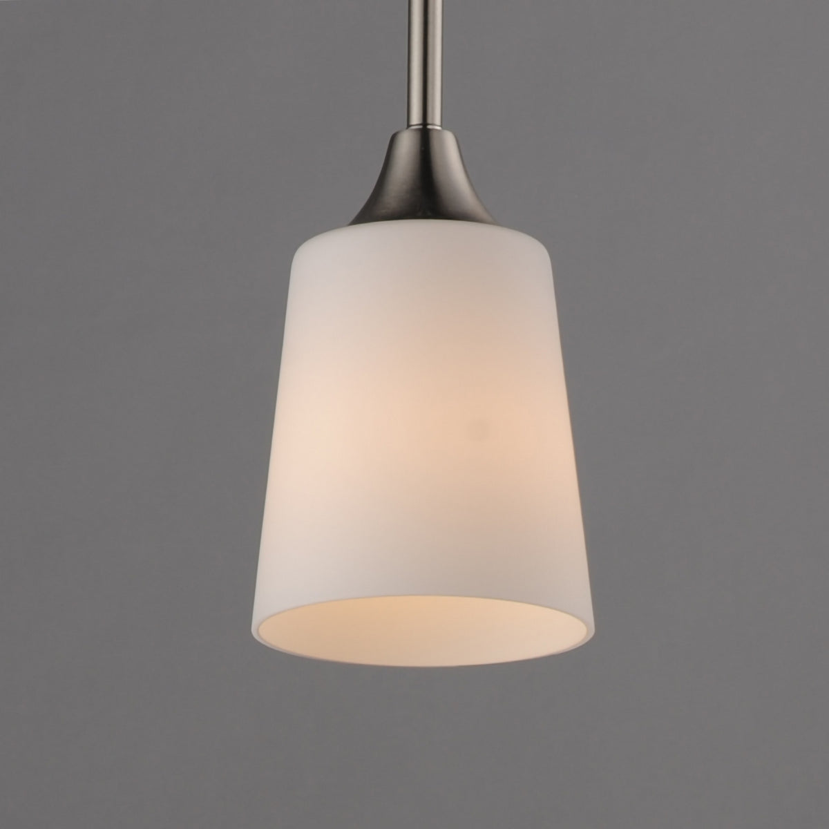 Maxim - 92880SWSN - One Light Pendant - Hudson - Satin Nickel
