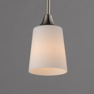 Maxim - 92880SWSN - One Light Pendant - Hudson - Satin Nickel