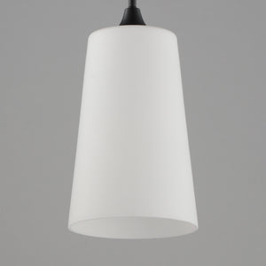 Maxim - 12886SWBK - One Light Pendant - Hudson - Black