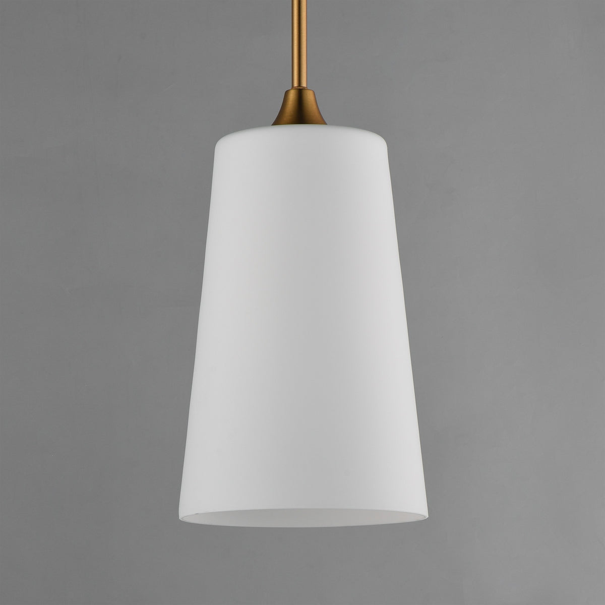 Maxim - 12886SWNAB - One Light Pendant - Hudson - Natural Aged Brass