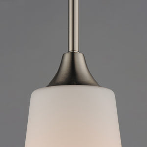 Maxim - 12886SWSN - One Light Pendant - Hudson - Satin Nickel