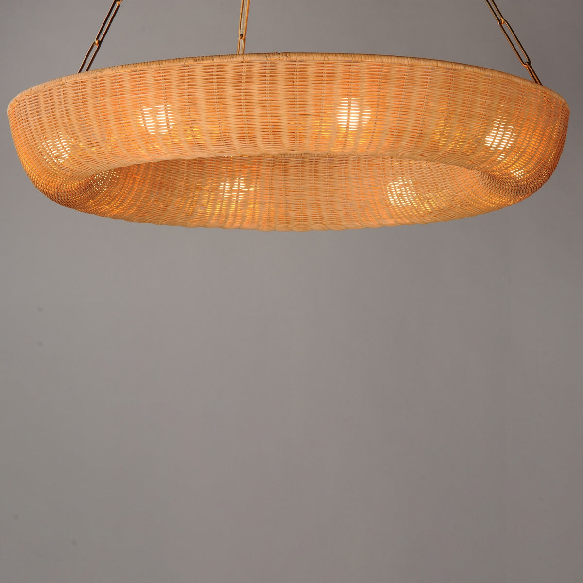 Maxim - 14314NANAB - Eight Light Pendant - Bower - Natural Aged Brass