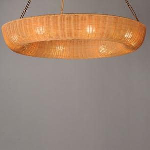 Maxim - 14314NANAB - Eight Light Pendant - Bower - Natural Aged Brass