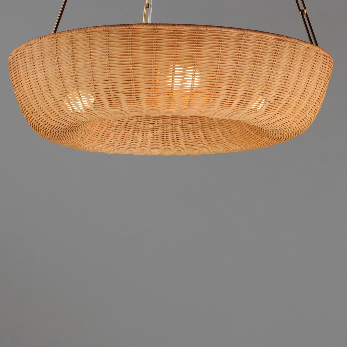 Maxim - 14312NANAB - Three Light Pendant - Bower - Natural Aged Brass