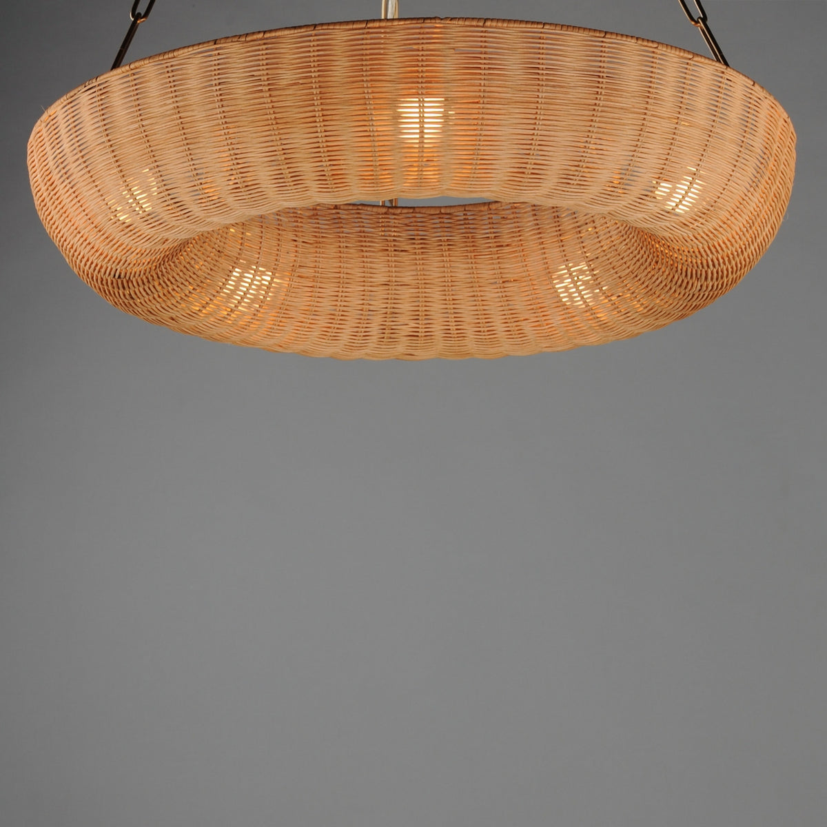 Maxim - 14313NANAB - Five Light Pendant - Bower - Natural Aged Brass
