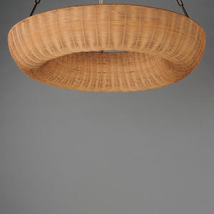 Maxim - 14313NANAB - Five Light Pendant - Bower - Natural Aged Brass