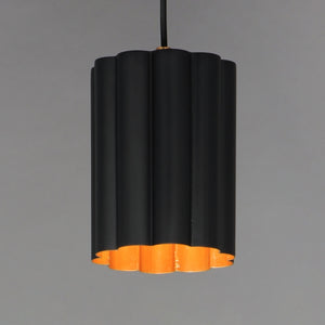 Maxim - 18054BKGL - One Light Pendant - Primrose - Gold Leaf
