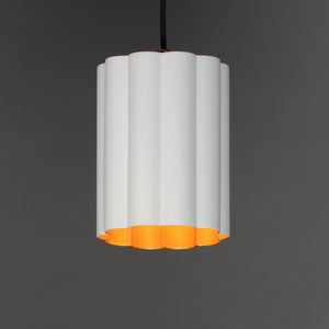 Maxim - 18054MWGL - One Light Pendant - Primrose - Gold Leaf