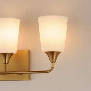 Maxim - 12883SWNAB - Three Light Bath Vanity - Hudson - Natural Aged Brass