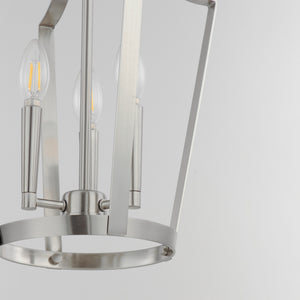 Maxim - 10423SN - Three Light Pendant - Arden - Satin Nickel