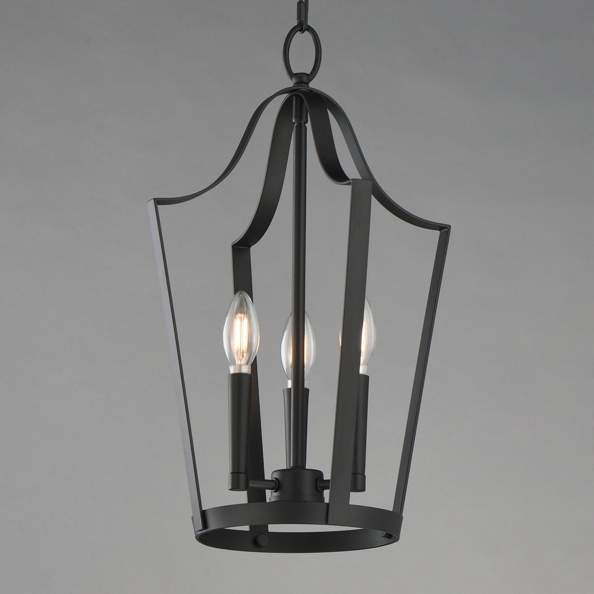 Maxim - 10423BK - Three Light Pendant - Arden - Black
