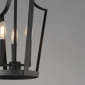 Maxim - 10423BK - Three Light Pendant - Arden - Black