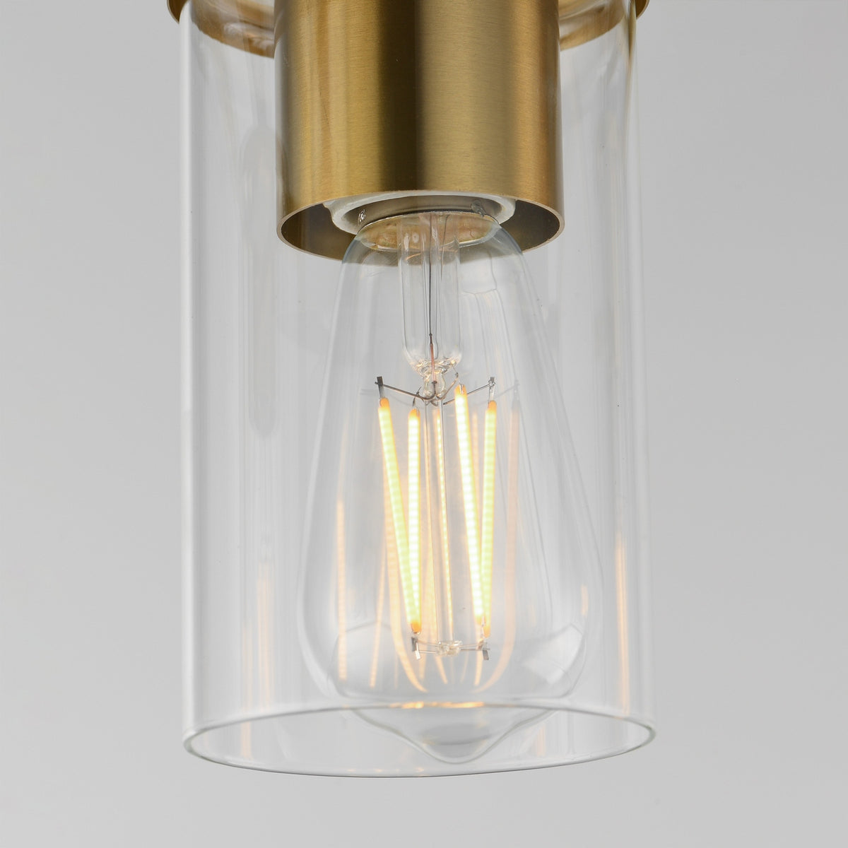 Maxim - 90281CLSBR - One Light Pendant - Lateral - Satin Brass