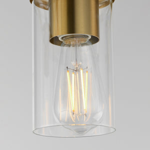 Maxim - 90281CLSBR - One Light Pendant - Lateral - Satin Brass
