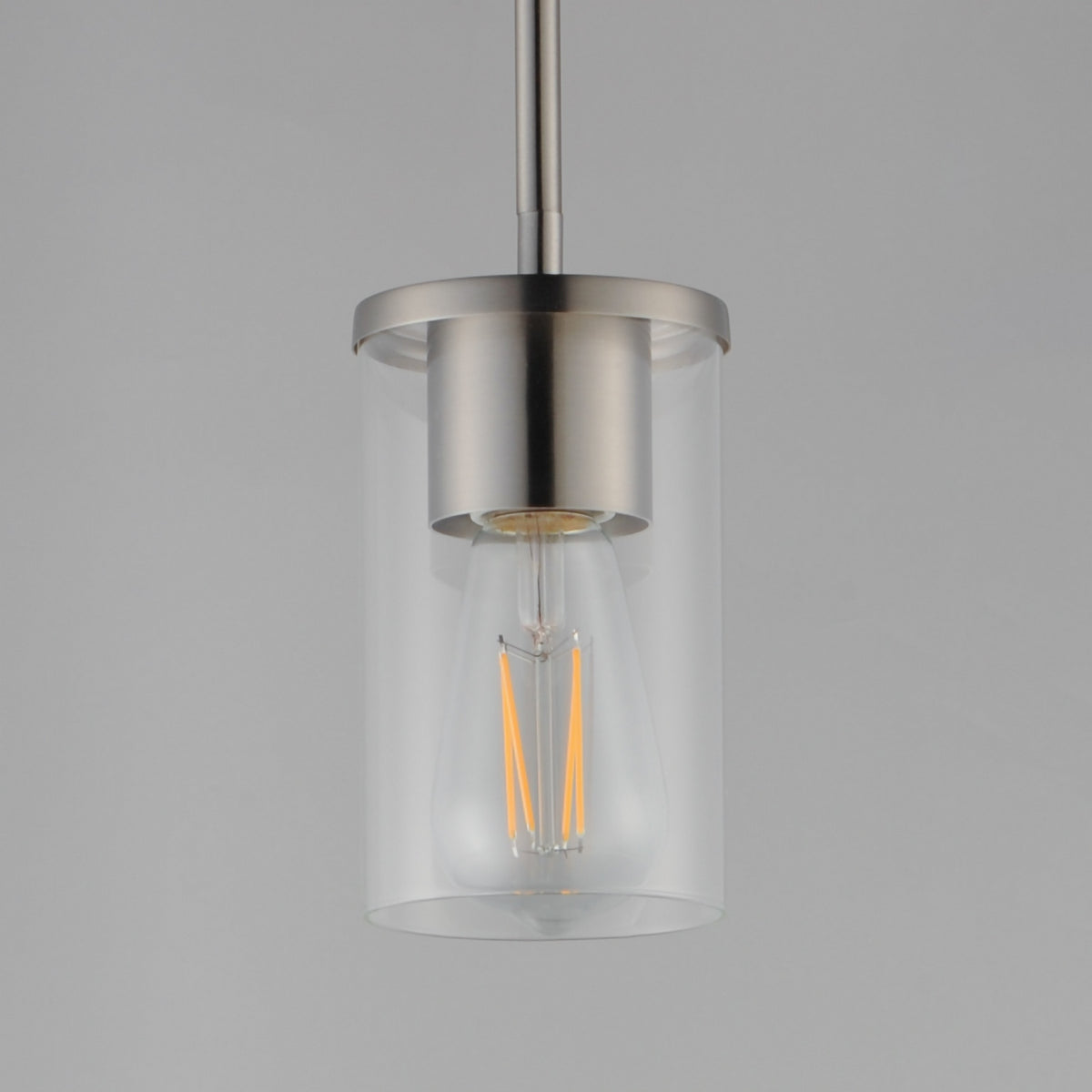 Maxim - 90281CLSN - One Light Pendant - Lateral - Satin Nickel
