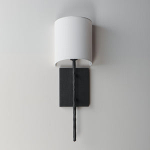 Maxim - 21840WTBS - One Light Wall Sconce - Martel - Blacksmith