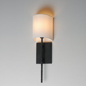 Maxim - 21840WTBS - One Light Wall Sconce - Martel - Blacksmith