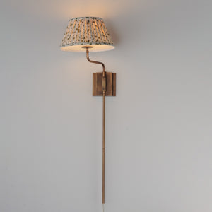Maxim - 18410OWWBR - One Light Wall Sconce - Dunbridge - Weathered Brass