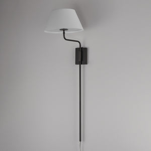 Maxim - 18410OFANB - One Light Wall Sconce - Dunbridge - Antique Bronze