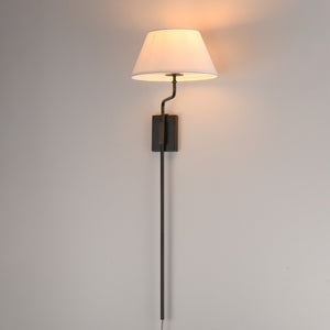 Maxim - 18410OFANB - One Light Wall Sconce - Dunbridge - Antique Bronze