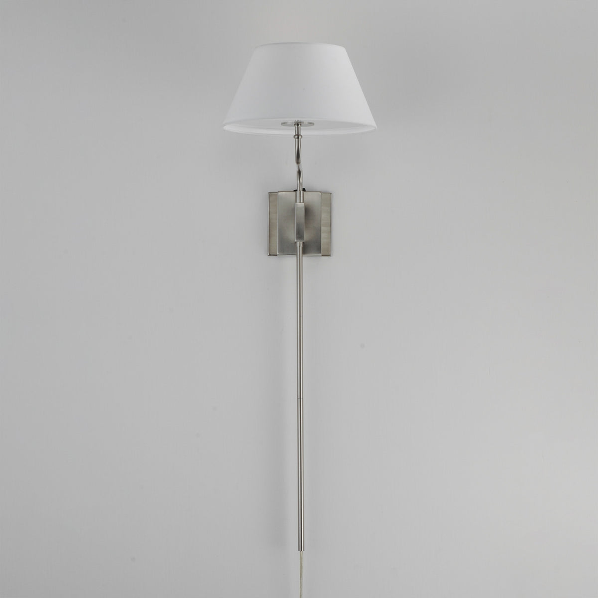 Maxim - 18410OFPN - One Light Wall Sconce - Dunbridge - Polished Nickel