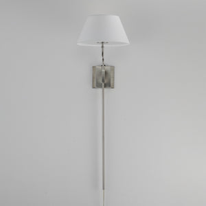 Maxim - 18410OFPN - One Light Wall Sconce - Dunbridge - Polished Nickel