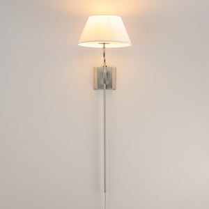 Maxim - 18410OFPN - One Light Wall Sconce - Dunbridge - Polished Nickel