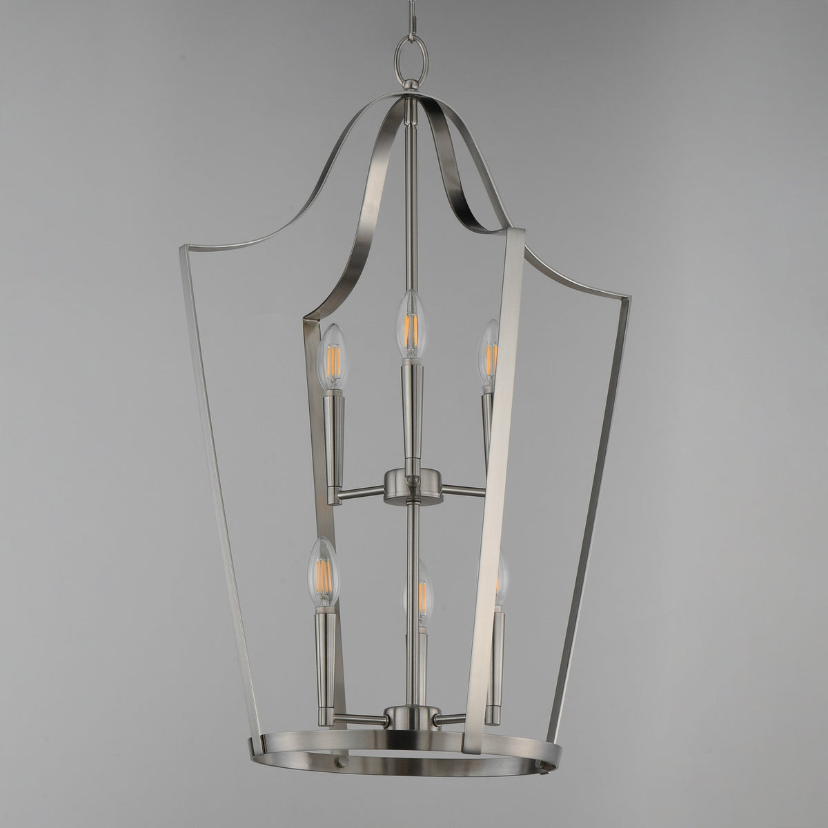 Maxim - 10426SN - Six Light Pendant - Arden - Satin Nickel