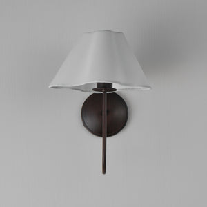 Maxim - 18100WTOI - One Light Wall Sconce - Saxon - Oil Rubbed Bronze