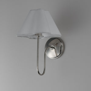 Maxim - 18100WTPN - One Light Wall Sconce - Saxon - Polished Nickel