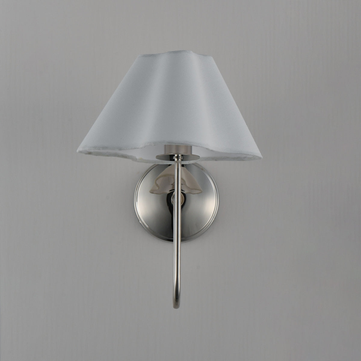 Maxim - 18100WTPN - One Light Wall Sconce - Saxon - Polished Nickel