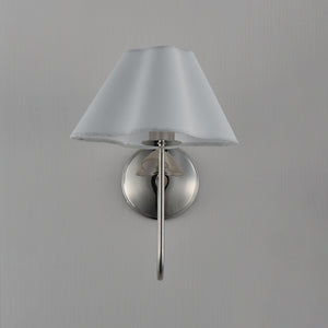 Maxim - 18100WTPN - One Light Wall Sconce - Saxon - Polished Nickel